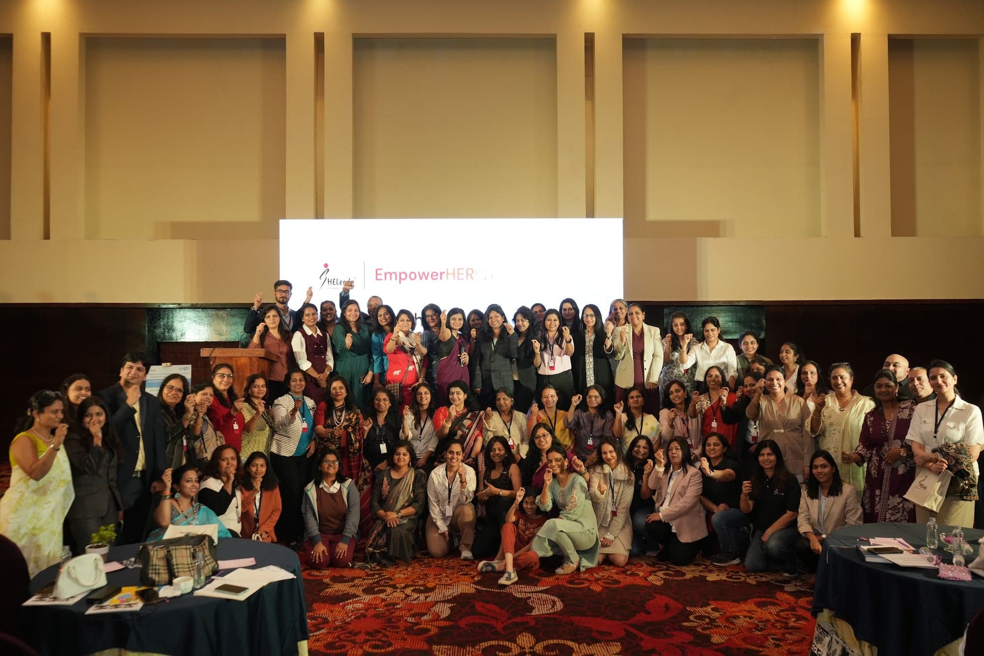 SHELeadsIndia community at EmpowerHER launch event